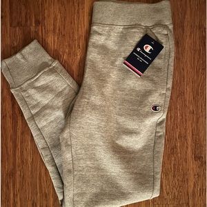gray champion sweatpants